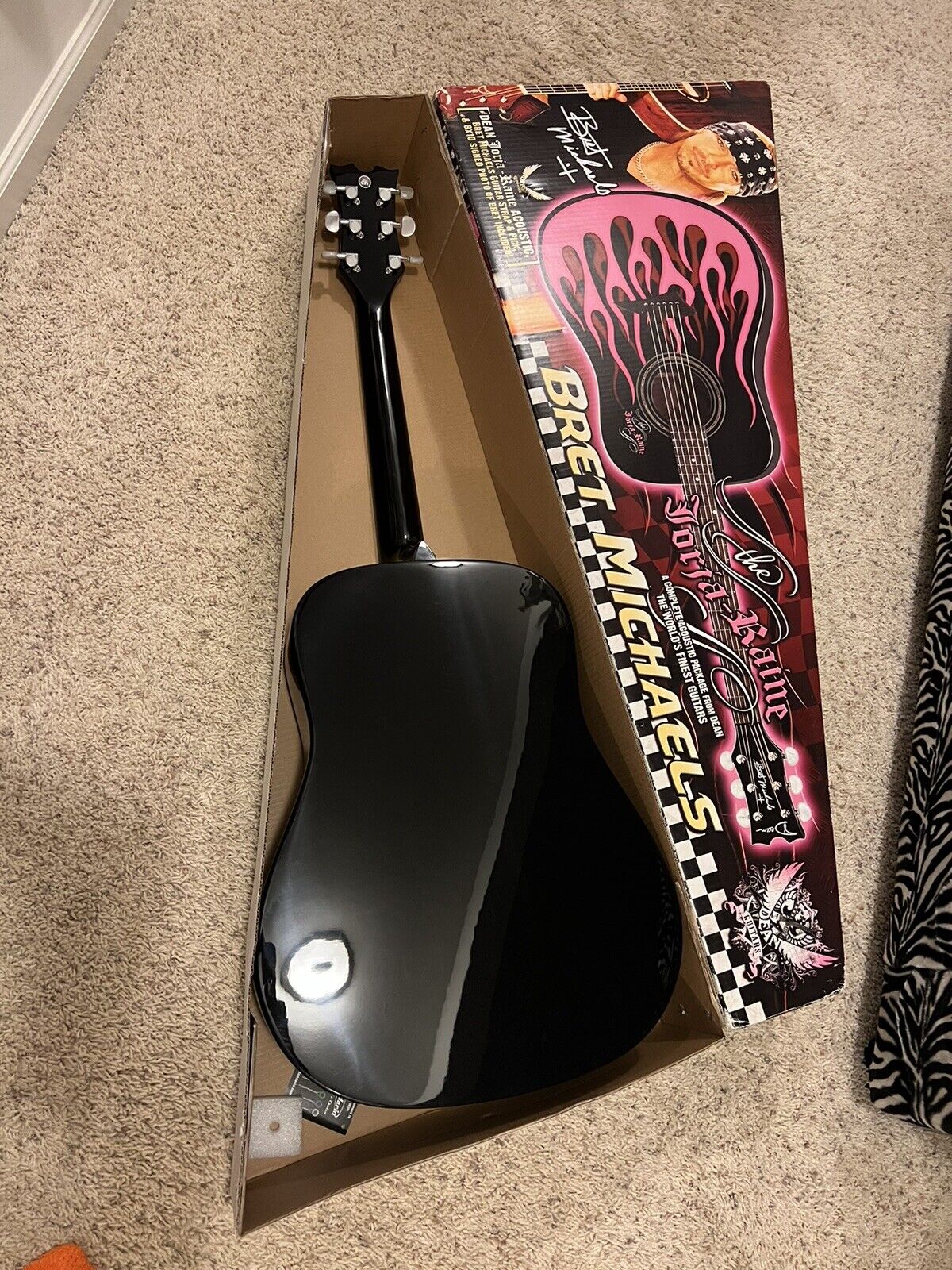 Bret Michaels Autographed Jorja Raine Guitar