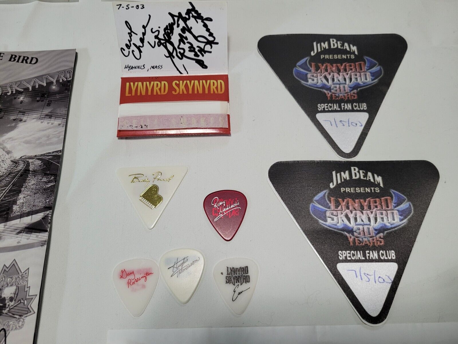 2003 Gibson Les Paul Guitar Signed by Lynyrd Skynyrd