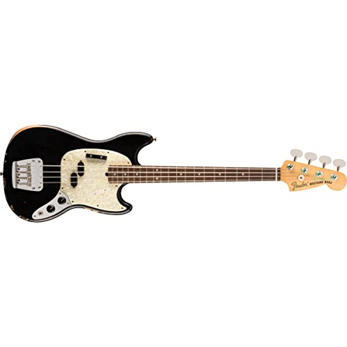 Fender JMJ Road Worn Bass, Black Maple Fingerboard