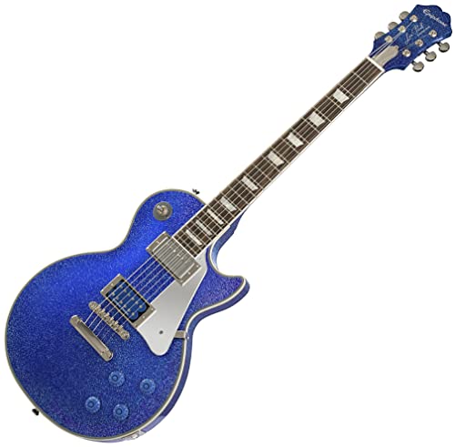 Electric Blue Epiphone Tommy Thayer Les Paul Guitar