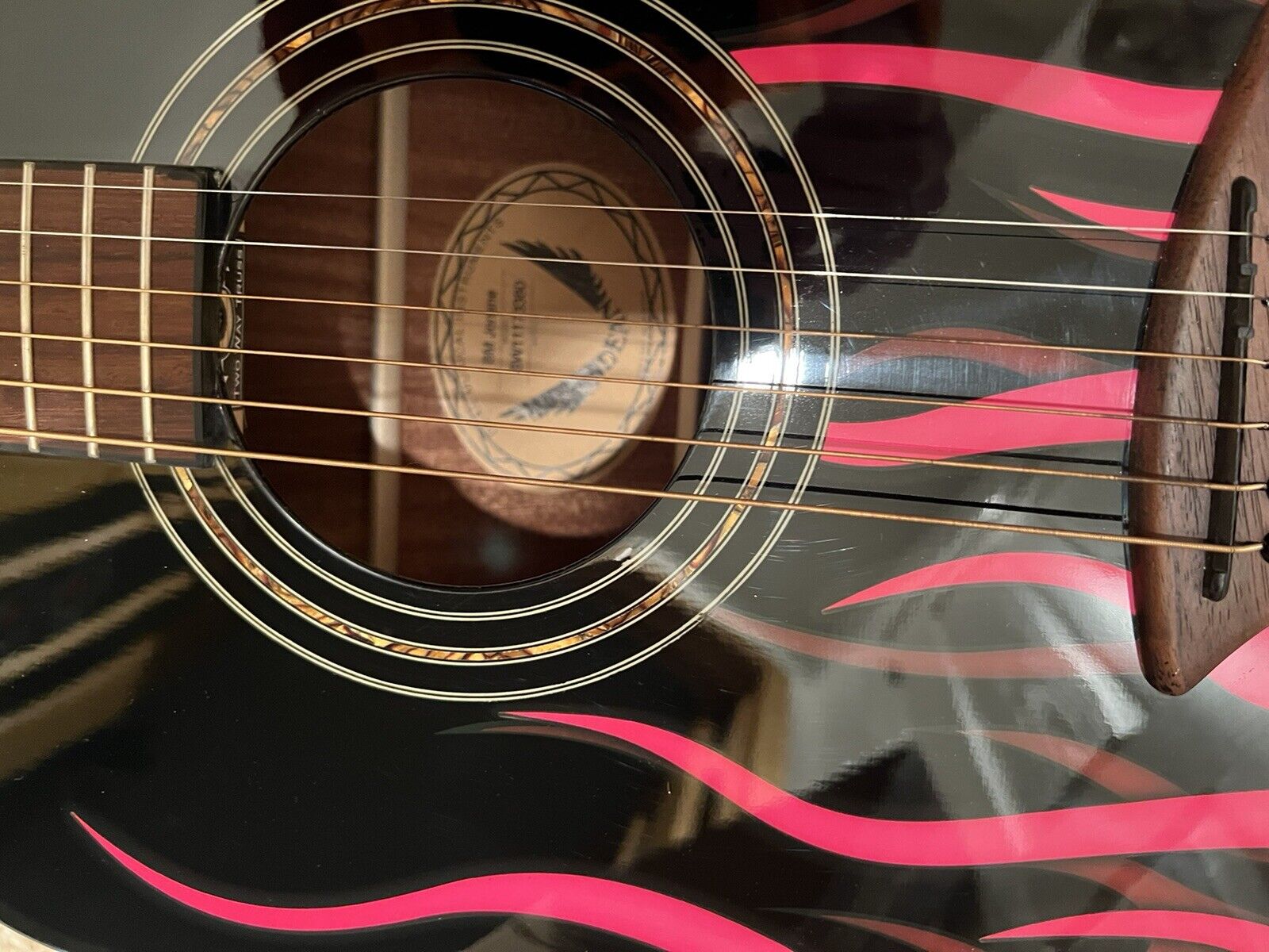 Bret Michaels Autographed Jorja Raine Guitar