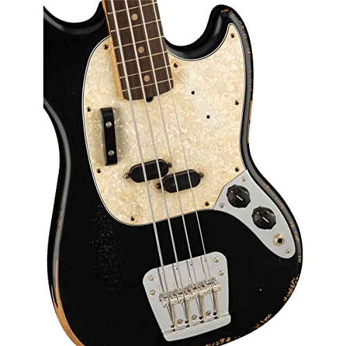 Fender JMJ Road Worn Bass, Black Maple Fingerboard
