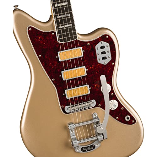 Fender Gold Foil Jazzmaster Electric Guitar - Shoreline Gold