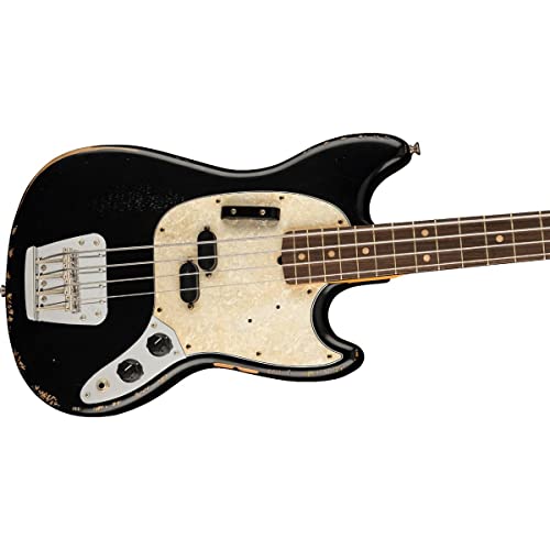 Fender JMJ Road Worn Bass, Black Maple Fingerboard