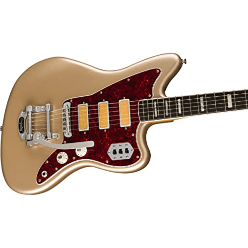 Fender Gold Foil Jazzmaster Electric Guitar - Shoreline Gold