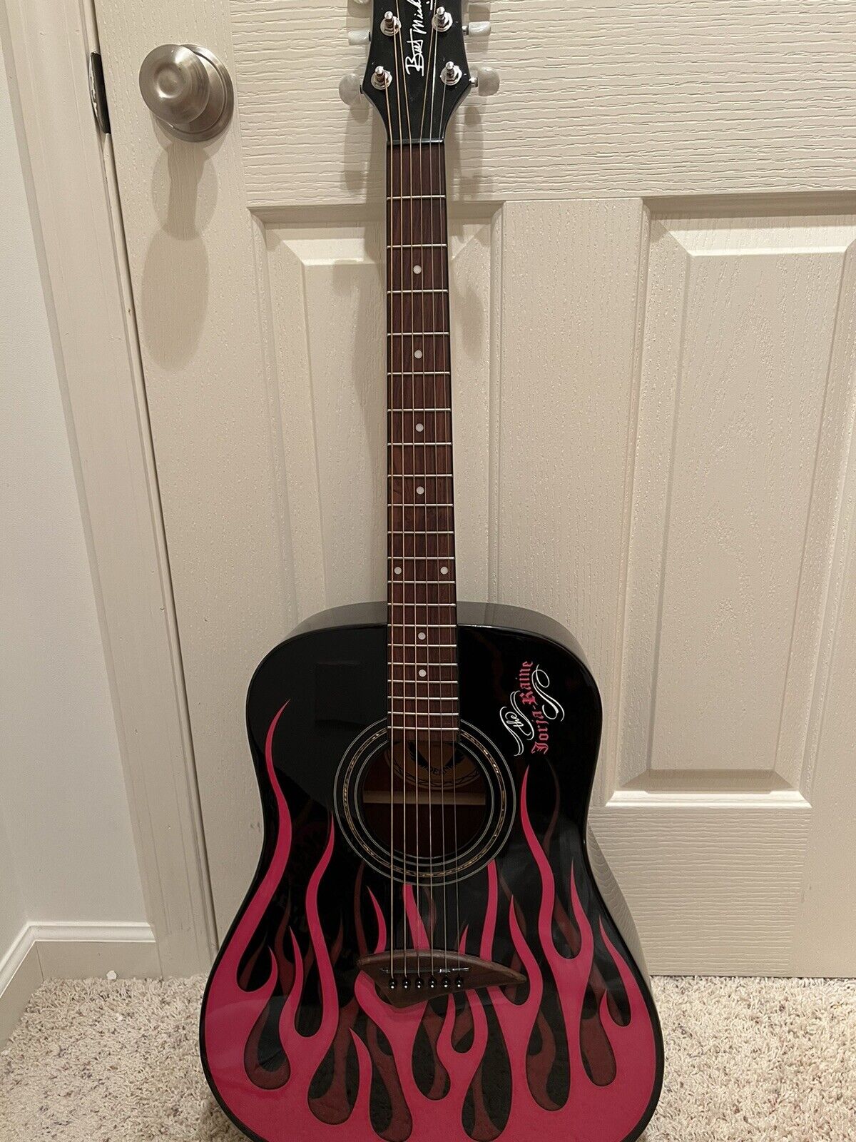 Bret Michaels Autographed Jorja Raine Guitar