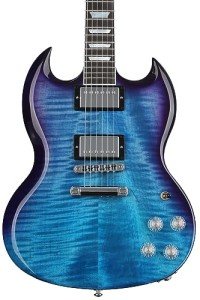 Blueberry Fade Gibson SG Modern Guitar