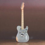 Fender Brad Paisley Telecaster Electric Guitar, Silver Sparkle