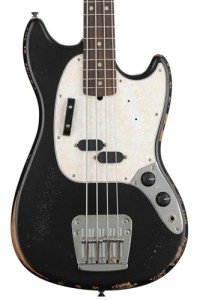 Fender JMJ Road Worn Bass, Black Maple Fingerboard
