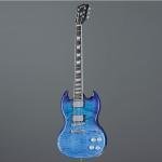 Blueberry Fade Gibson SG Modern Guitar