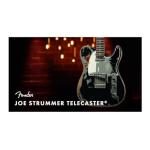Fender Joe Strummer Telecaster Electric Guitar Black Sunburst