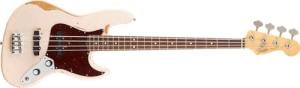 Fender Flea Jazz Bass, Shell Pink, Rosewood Fretboard