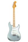 1968 Stratocaster Deluxe Closet Classic Maple Electric Guitar - Aged Blue Ice Metallic