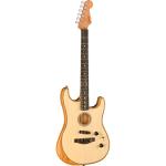 Fender American Acoustasonic Stratocaster Acoustic Electric Guitar - Natural