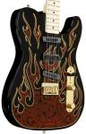 Fender James Burton Telecaster - Red Paisley Flames
