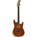 Fender Acoustasonic Stratocaster Guitar - Cocobolo Natural Limited-edition