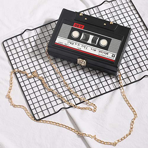 Vintage Radio-Shaped Retro Crossbody Bag