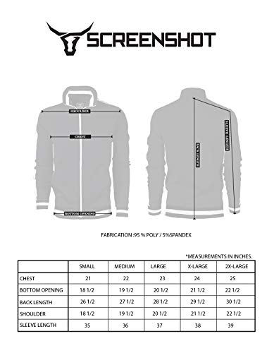 Retro Print Streetwear Jacket for Men