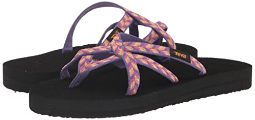 Retro Geometric Pink Sandals for Women by Teva