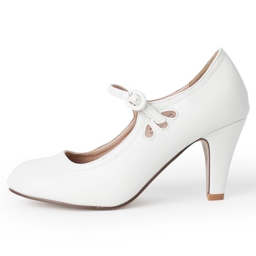 Retro Mary Jane Shoes - Cute Vintage Oxford Pumps