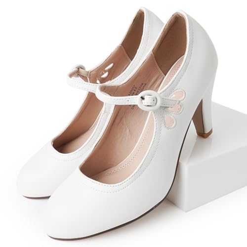 Retro Mary Jane Shoes - Cute Vintage Oxford Pumps