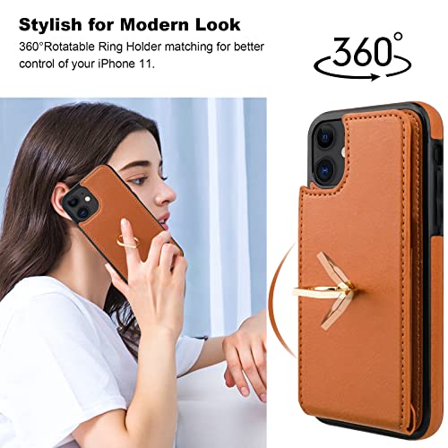 iPhone 11 Folio Wallet with Ring Stand