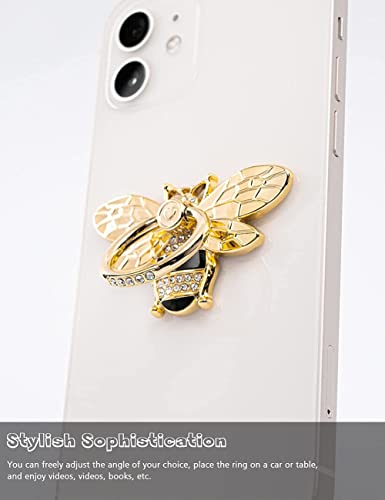 Allengel Bee Phone Ring Holder with Crystal