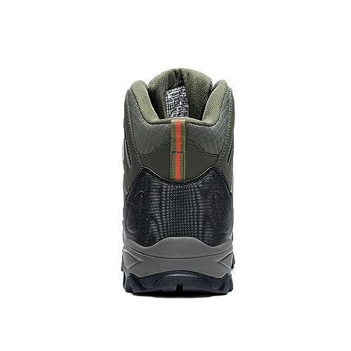 NORTIV 8 Men's Waterproof Hiking Boots - Army Green