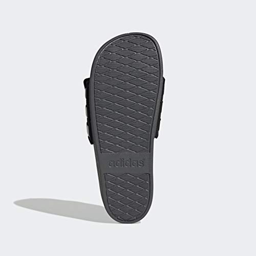 adidas Men’s Adilette Comfort Slides Sandals - Black/White