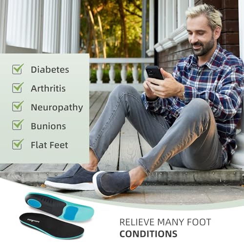 Men's Orthopedic Boat Shoes for Plantar Fasciitis