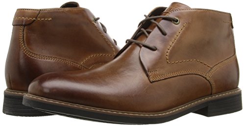 Rockport Men's Dark Brown Leather Chukka Boots