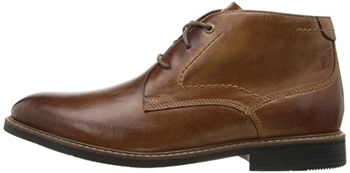 Rockport Men's Dark Brown Leather Chukka Boots