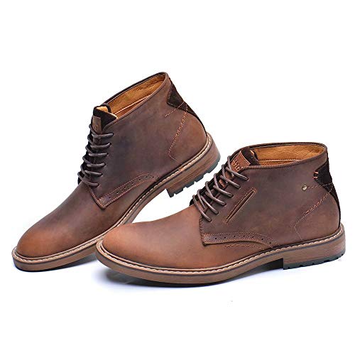 Men's Dark Brown Chukka Boots - Stylish Comfort