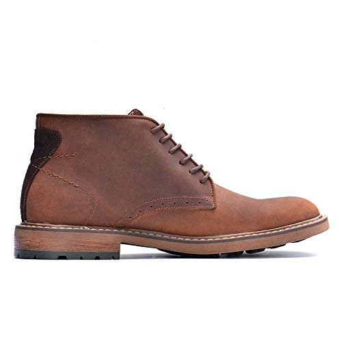 Men's Dark Brown Chukka Boots - Stylish Comfort