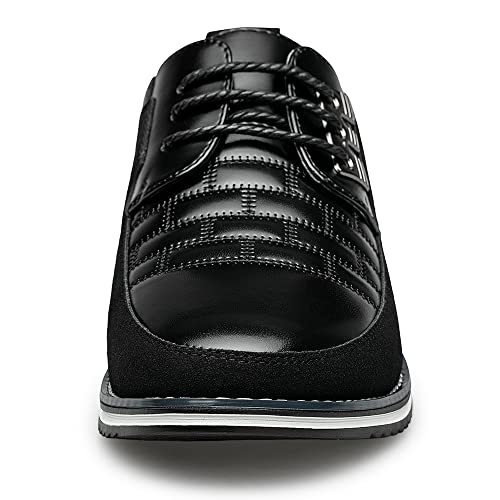 Premium Leather Men's Oxford Dress Shoes for Office