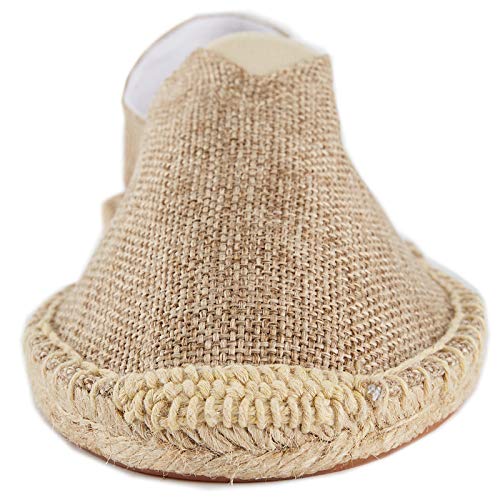 Alexis Leroy Men's Classic Canvas Espadrilles - Apricot