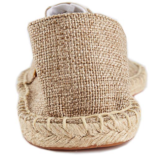 Alexis Leroy Men's Classic Canvas Espadrilles - Apricot