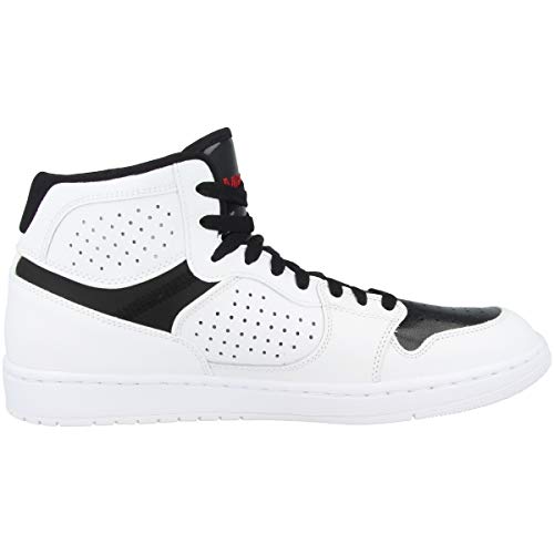 Nike Men's Jordan Access Basketball Shoe - White/Red/Black