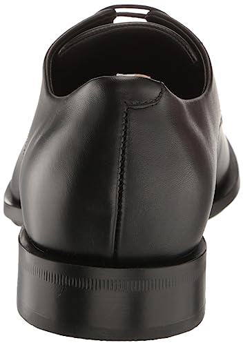BOSS Men's Black Leather Derby Dress Shoe Oxford