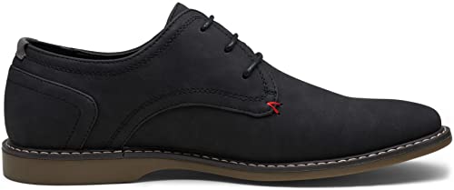 Jousen Men's Suede Business Casual Oxford Shoes