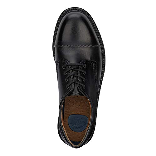 Dockers Men's Black Leather Oxford Dress Shoe, Size 10.5