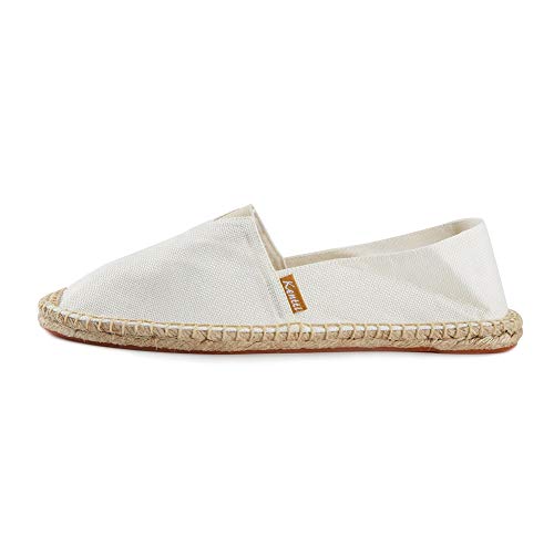 Kentti Men's Canvas Slip-On Espadrilles Apricot Size 10-10.5