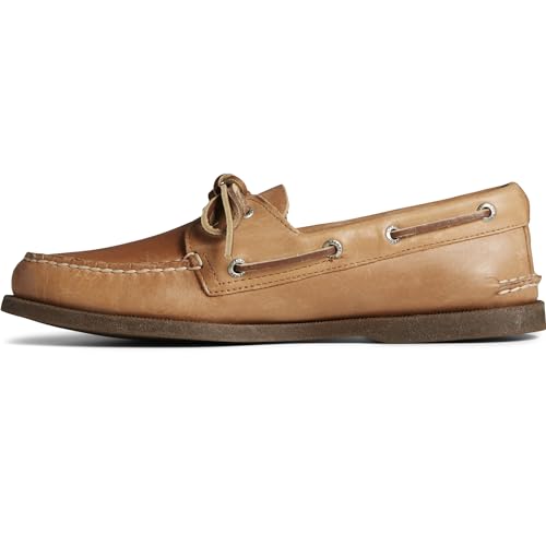 Sperry Men's 2-Eye Boat Shoe, Sahara, Size 11