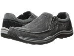 Skechers Men's Avillo Moccasin Shoe - Black