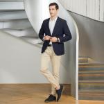 Jousen Men's Suede Business Casual Oxford Shoes