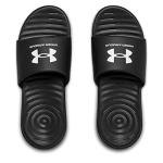 Under Armour Men's Ansa Black Slide Sandal