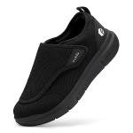 FitVille Men's Extra Wide Slip-On Shoes for Comfort