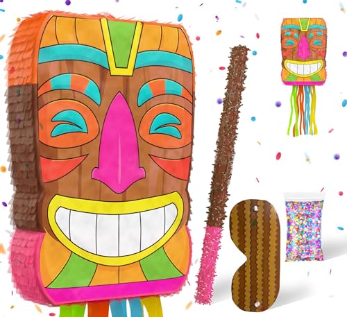 Tropical Luau Party Decorations Small 4-Piece Set