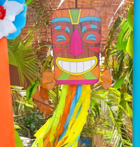 Tropical Luau Party Decorations Small 4-Piece Set