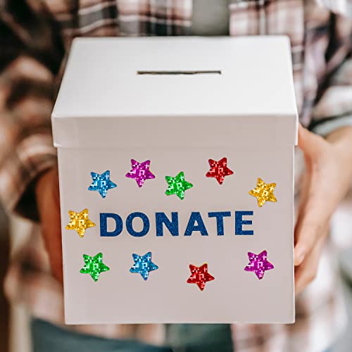 Holographic Small Star Stickers in 6 Colors, Pack of 1620